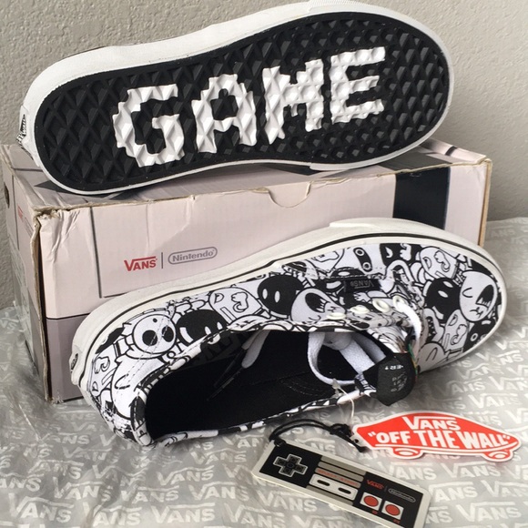 Vans Shoes - vans authentic nintendo vllns mult tr wht